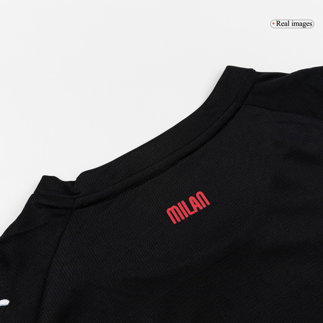 AC Milan Long Sleeve Home Soccer Jersey 2025/26 - gojersey