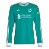 Liverpool Long Sleeve Third Away Soccer Jersey 2025/26 - gojersey