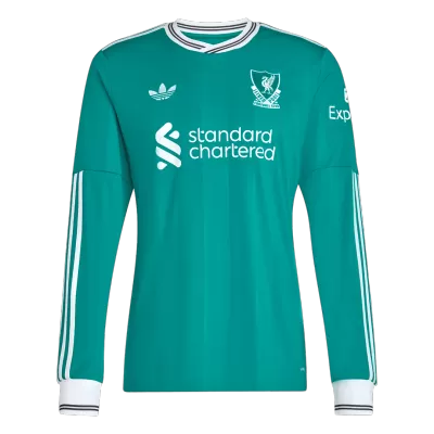 Liverpool Long Sleeve Third Away Soccer Jersey 2025/26 - gojersey