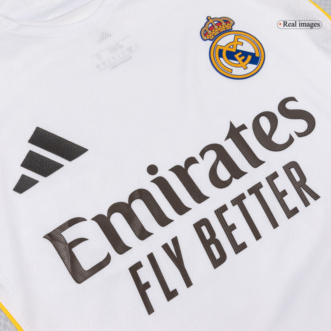 Real Madrid Home Soccer Jersey Kit Authentic 2025/26 (Jersey+Shorts) - gojersey
