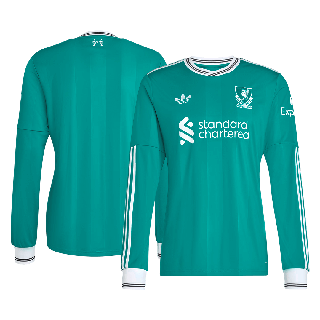 2025/26 Liverpool Long Sleeve Third Away Soccer Jersey - gojersey