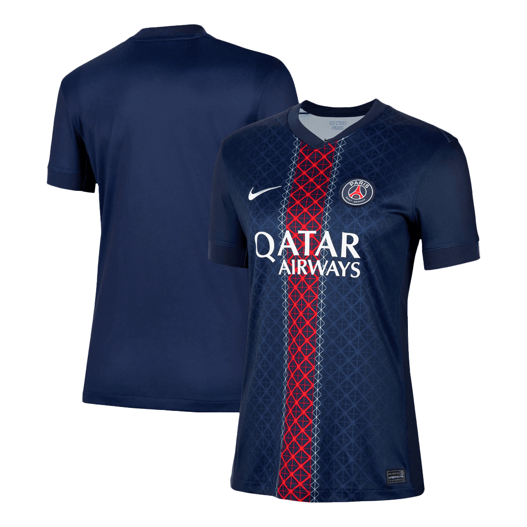 Women's PSG Home Soccer Jersey 2025/26 - gojersey