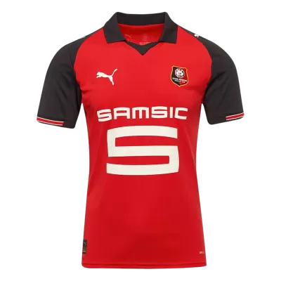 Stade Rennais Home Soccer Jersey 2025/26 - gojersey