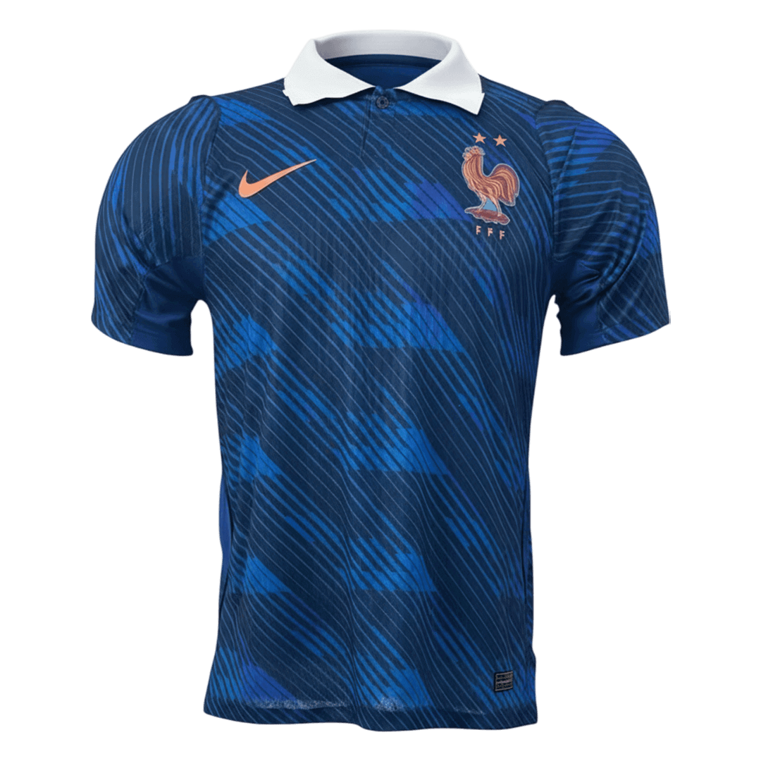 France Home Soccer Jersey Authentic 2026 - gojersey