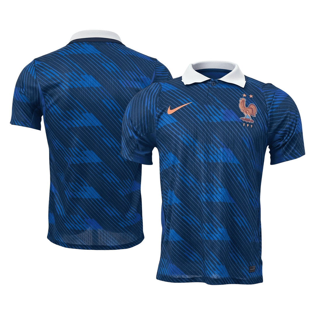 France Home Soccer Jersey Authentic 2026 - gojersey