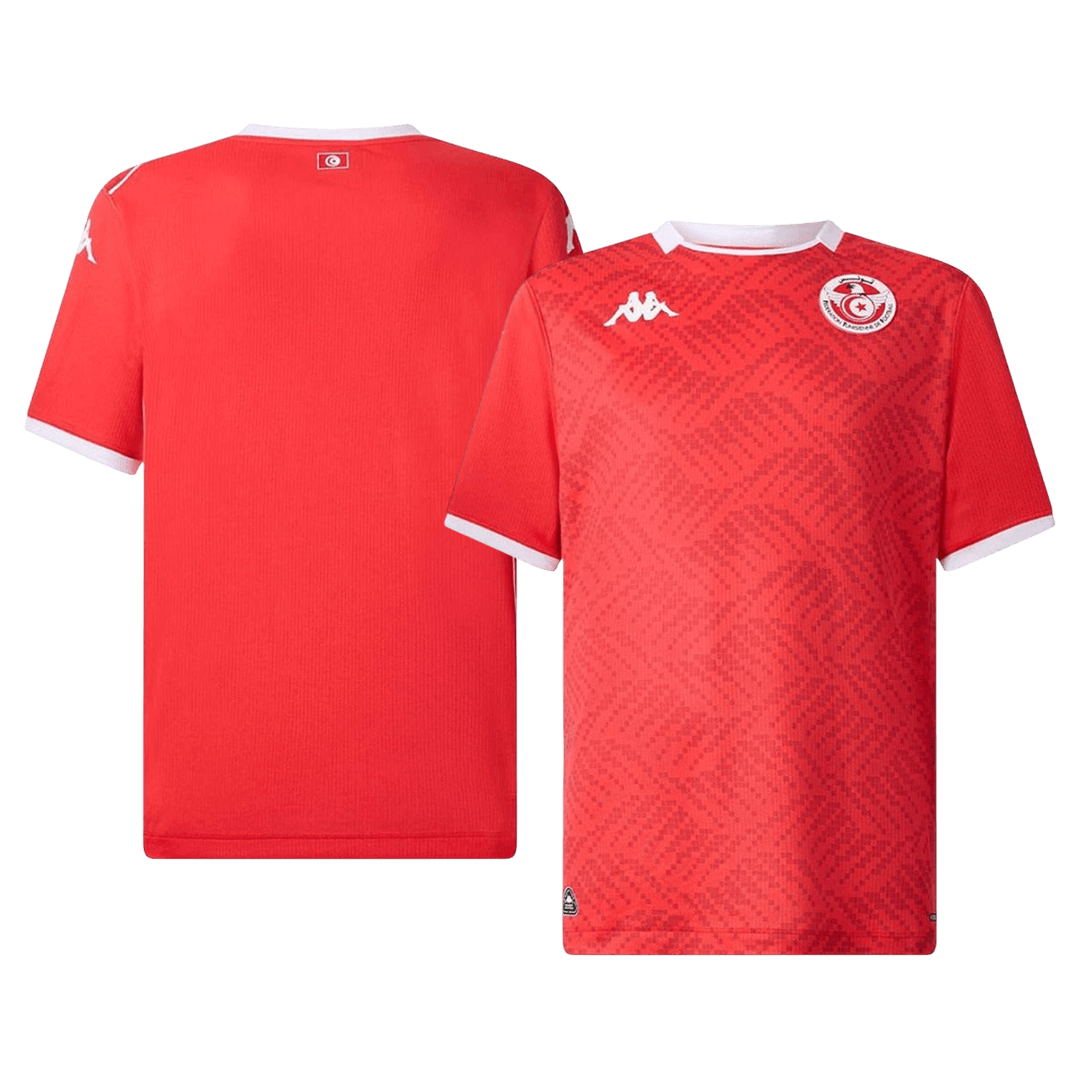 Tunisia Home Soccer Jersey World Cup 2026 Red - gojersey