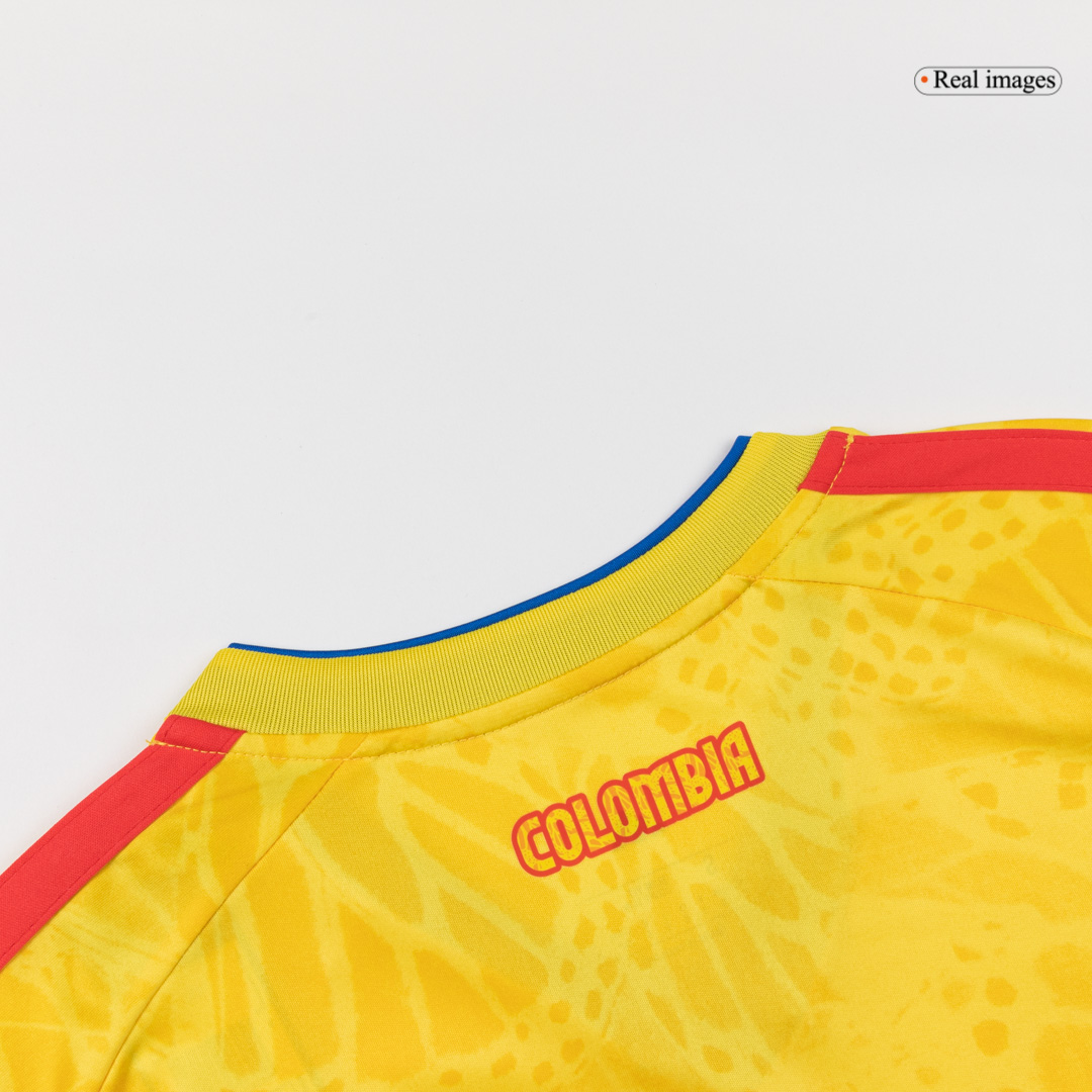 JAMES #10 Colombia Home Soccer Jersey World Cup 2026 Yellow - gojersey