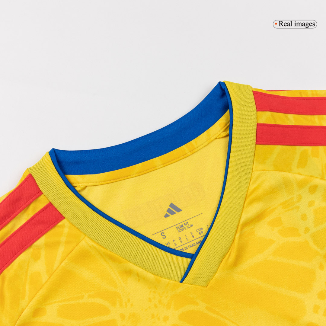 JAMES #10 Colombia Home Soccer Jersey World Cup 2026 Yellow - gojersey