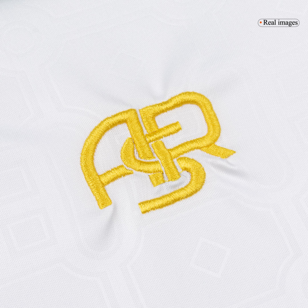 Kid's Roma Third Soccer Jersey Kit(Jersey+Shorts) 25/26 White - gojersey