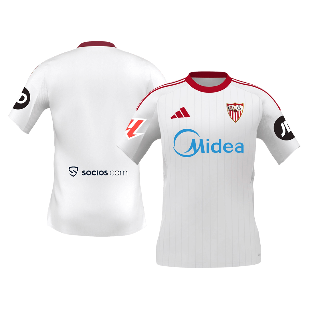 Sevilla Home Soccer Jersey 2025/26 - gojersey
