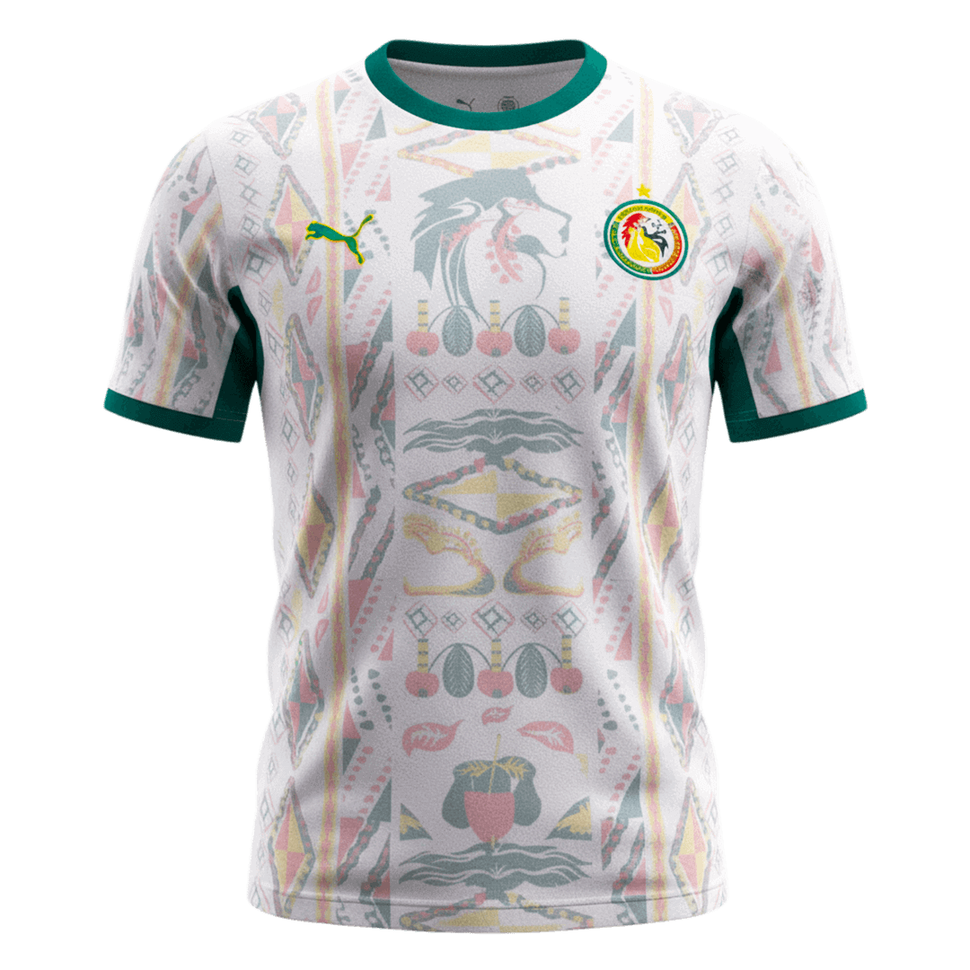 Senegal Home Soccer Jersey World Cup 2026 White - gojersey