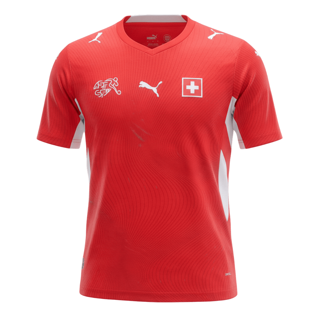 Switzerland Home Soccer Jersey World Cup 2026 Red - gojersey