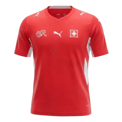 Switzerland Home Soccer Jersey World Cup 2026 Red - gojersey
