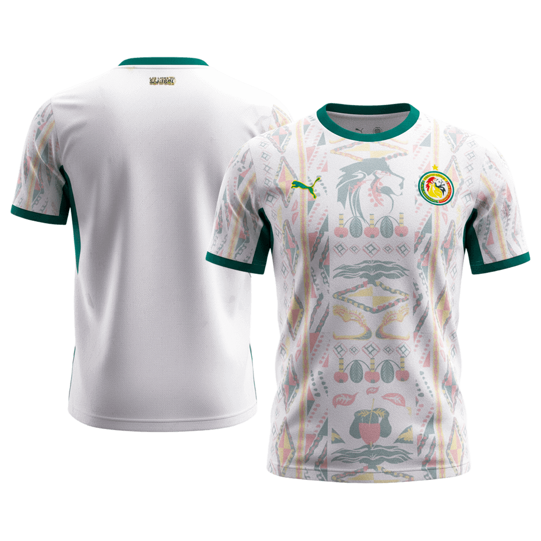 Senegal Home Soccer Jersey World Cup 2026 White - gojersey