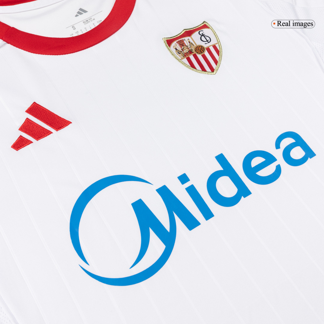 Sevilla Home Soccer Jersey 2025/26 - gojersey