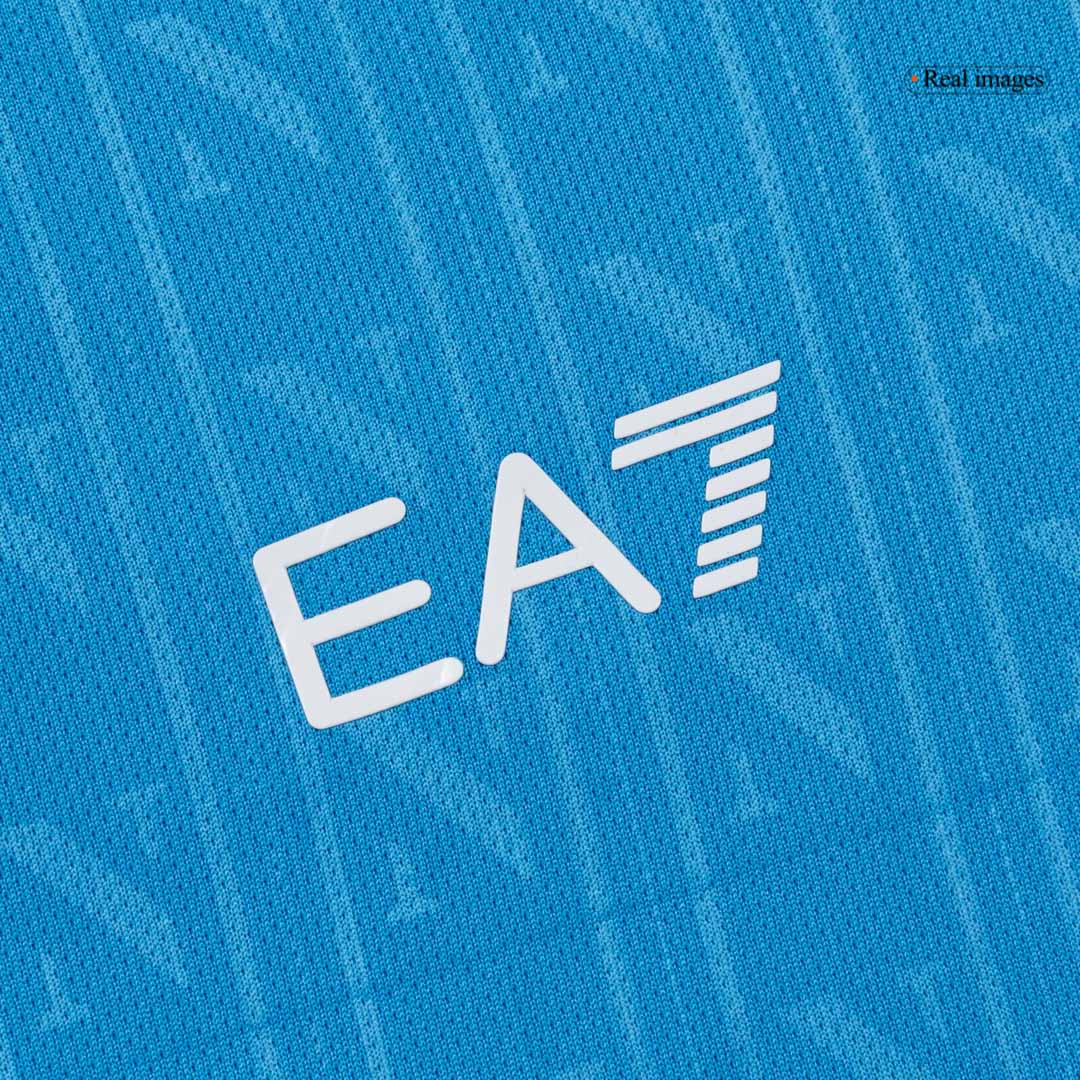 Kid's Napoli Home Soccer Jersey Kit(Jersey+Shorts) 25/26 Blue - gojersey