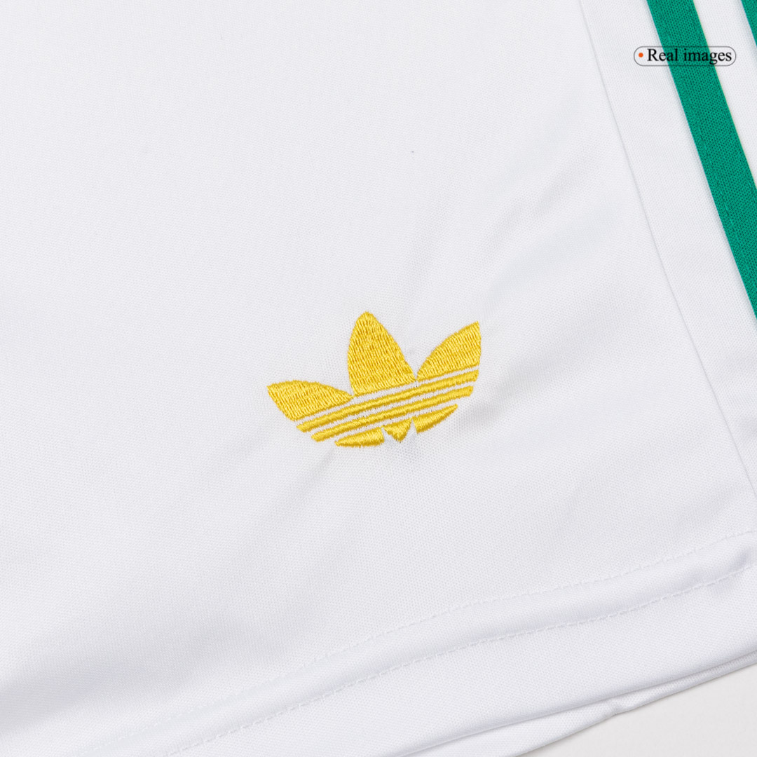 Kid's Roma Third Soccer Jersey Kit(Jersey+Shorts) 25/26 White - gojersey