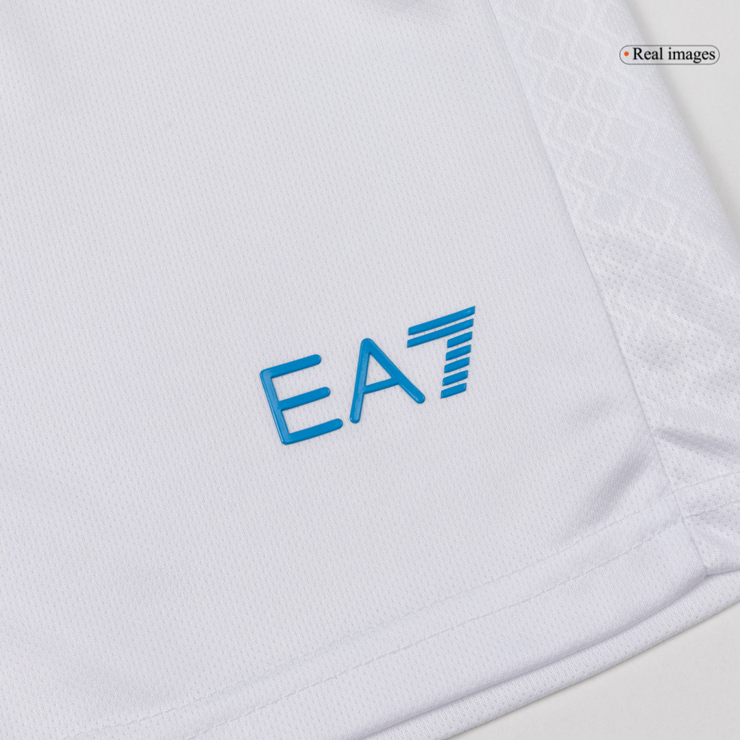 Kid's Napoli Home Soccer Jersey Kit(Jersey+Shorts) 25/26 Blue - gojersey