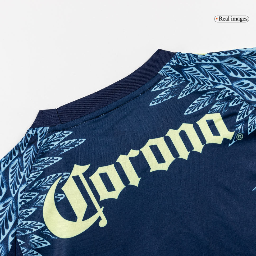 Kid's Club America Away Soccer Jersey Kit(Jersey+Shorts) 25/26 Navy - gojersey