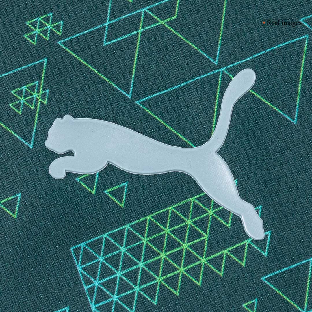 Kid's Manchester City Fourth Soccer Jersey Kit(Jersey+Shorts) 25/26 Green - gojersey