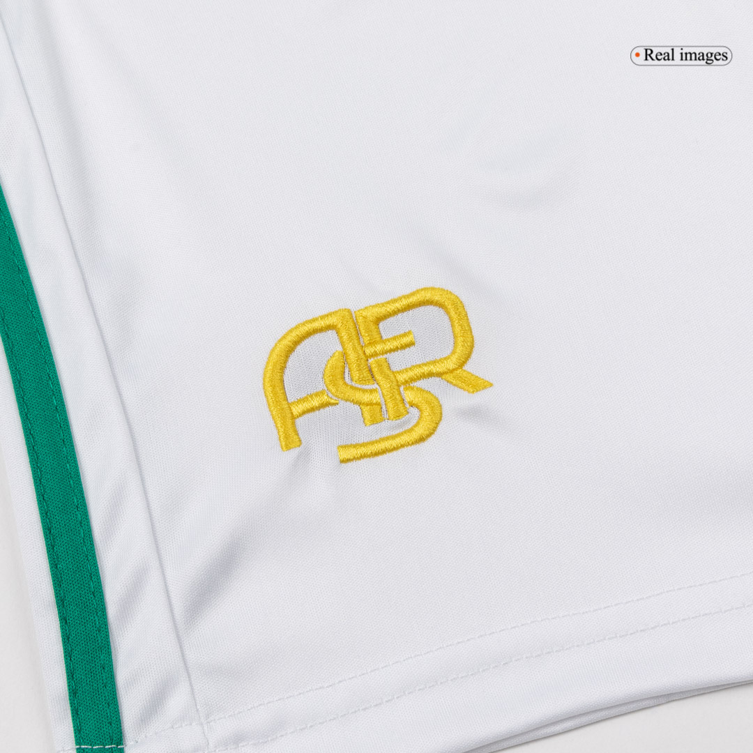 Kid's Roma Third Soccer Jersey Kit(Jersey+Shorts) 25/26 White - gojersey