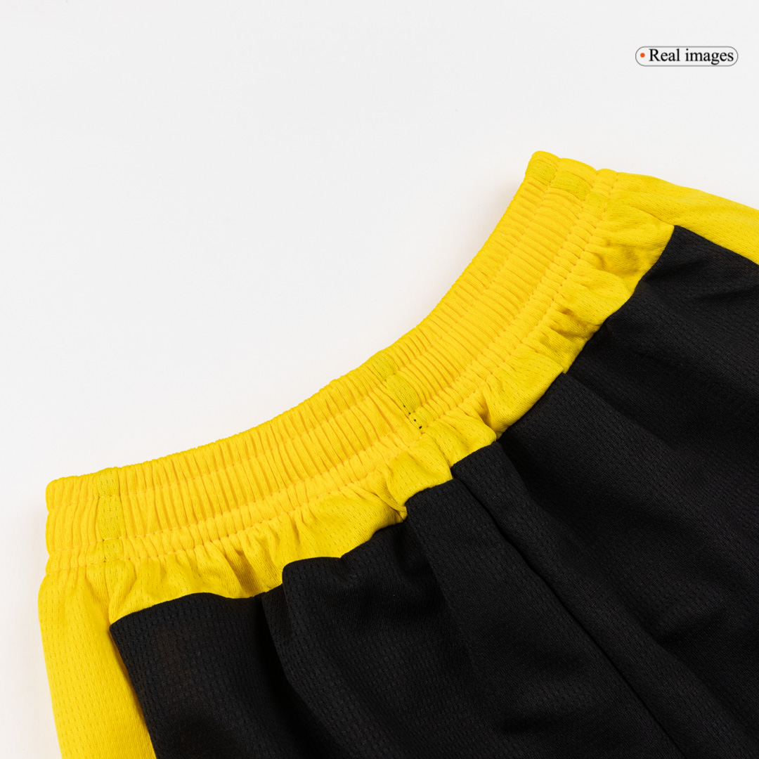 25/26 Kid's Borussia Dortmund Home Soccer Jersey Kit(Jersey+Shorts) Yellow - gojersey