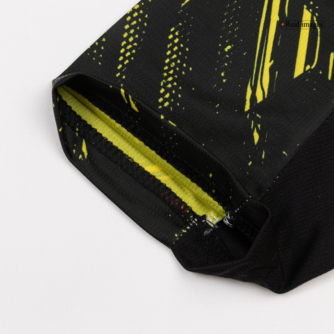 25/26 Kid's Borussia Dortmund Home Soccer Jersey Kit(Jersey+Shorts) Yellow - gojersey