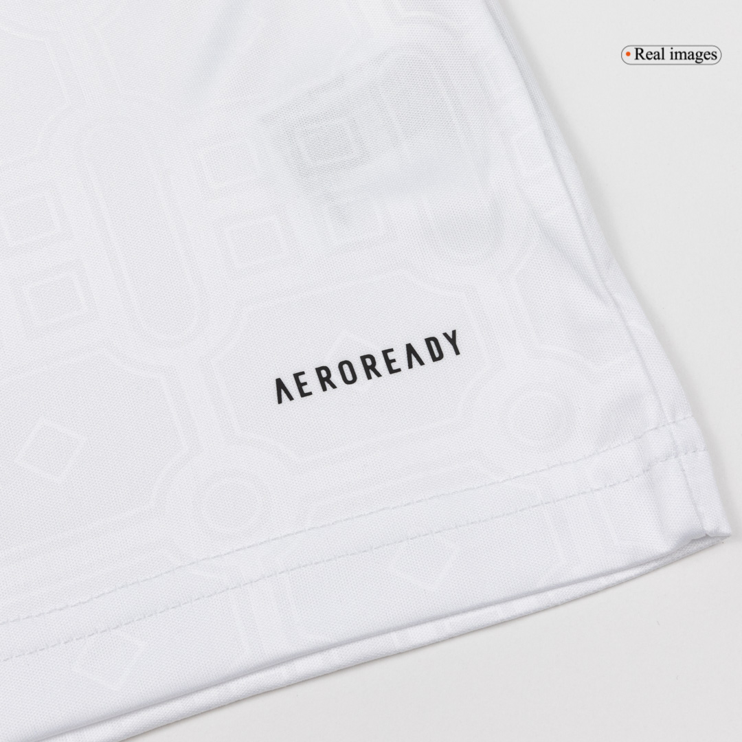 Kid's Roma Third Soccer Jersey Kit(Jersey+Shorts) 25/26 White - gojersey