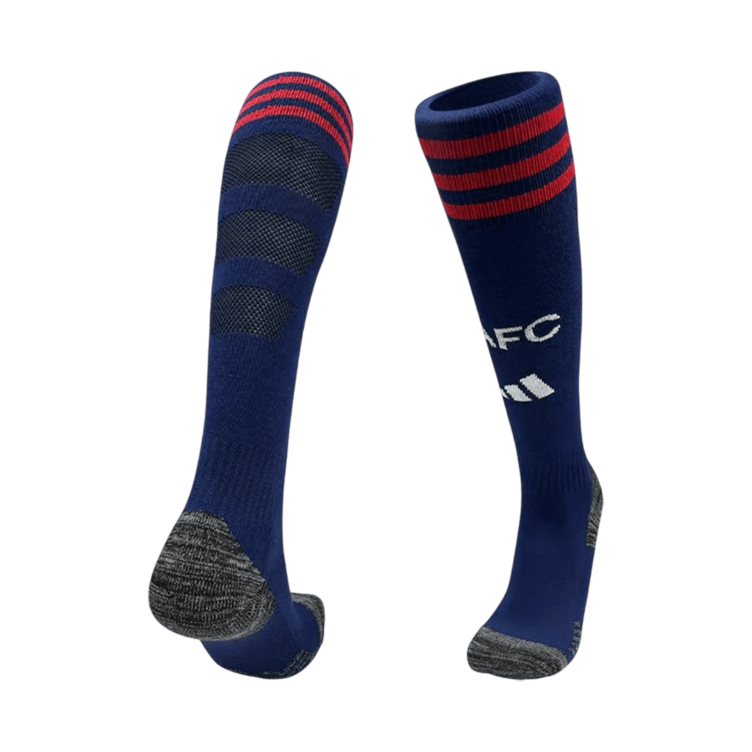 Arsenal Away Soccer Socks 2025/26 - gojersey