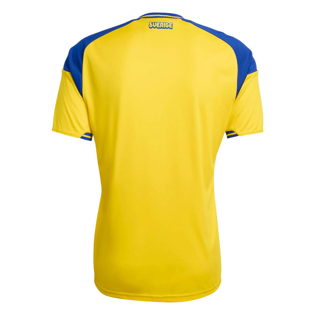 Sweden Home Soccer Jersey World Cup 2026 Yellow - gojersey