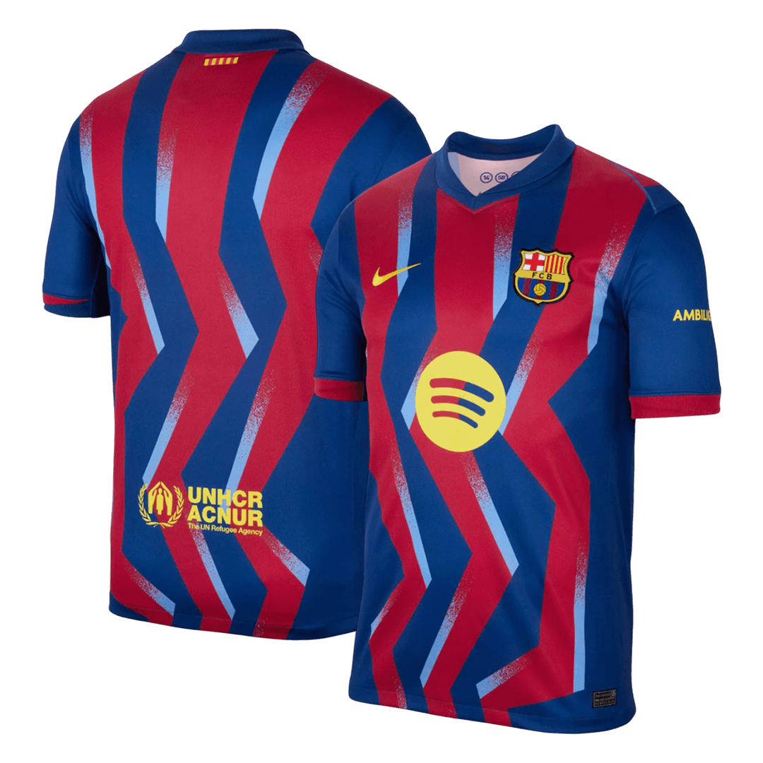 Barcelona Fourth Away Soccer Jersey 2025/26 - gojersey