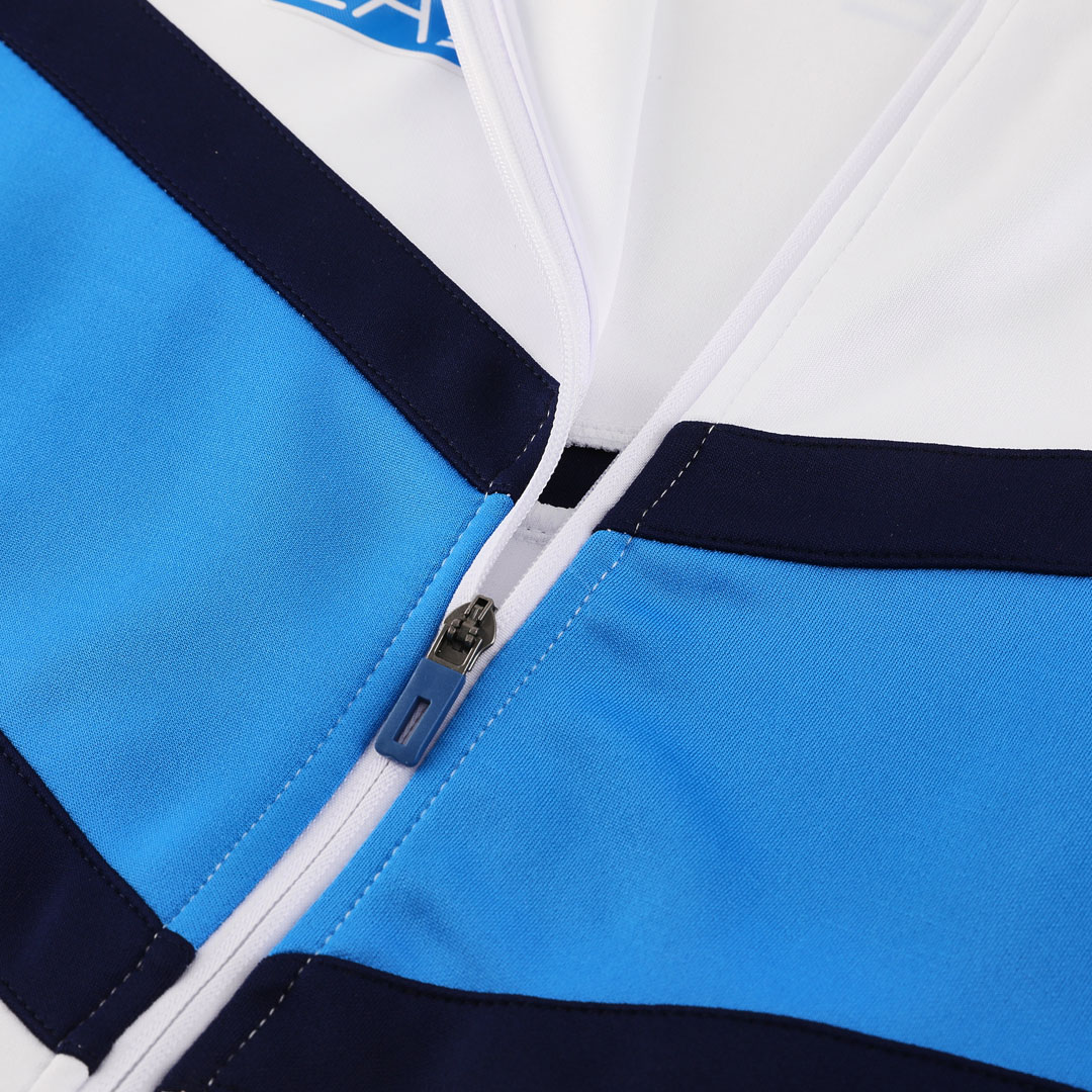 25/26 Napoli Training Jacket Kit White - gojersey