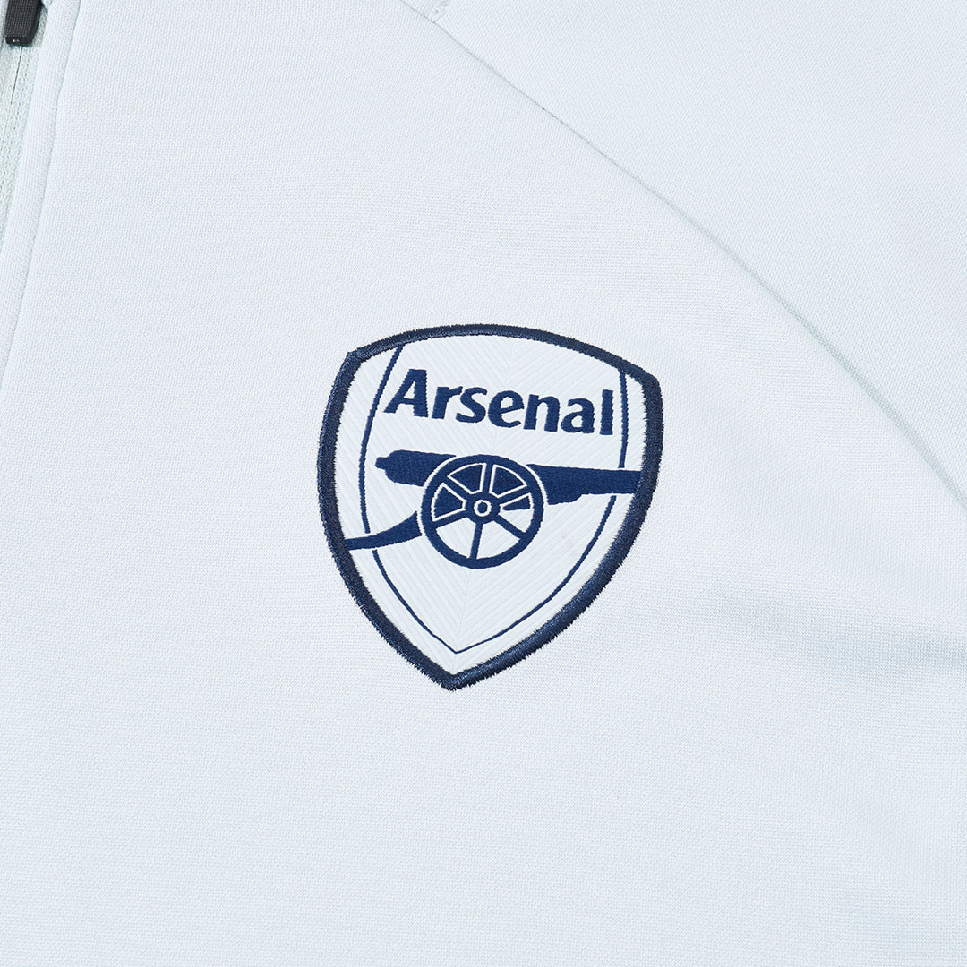 Arsenal Sweatshirt Kit 2025/26 - White (Top+Pants) - gojersey