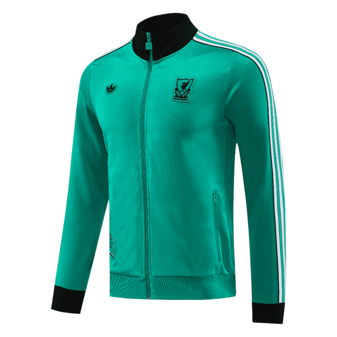25/26 Liverpool Training Jacket Green - gojersey