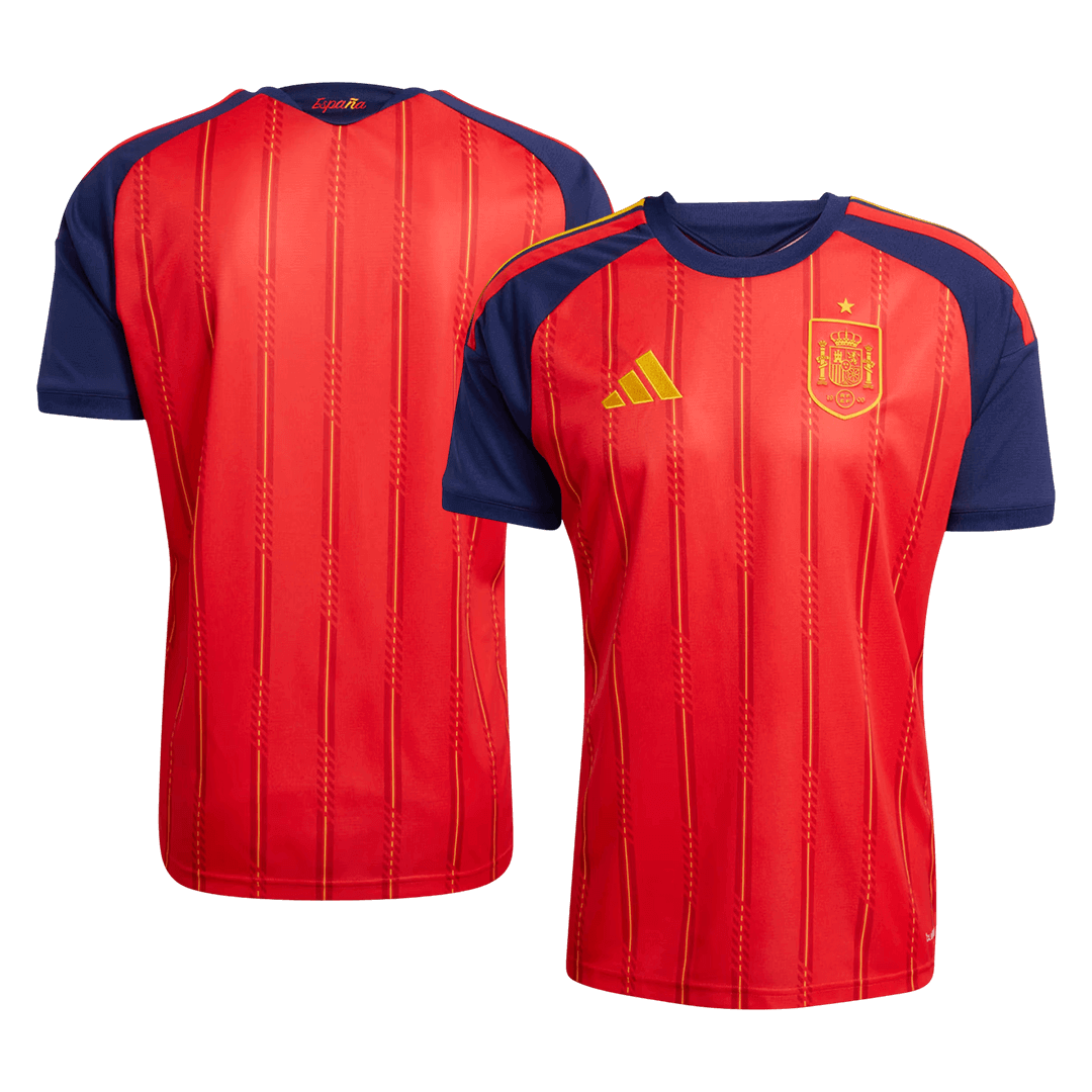 Spain Home Soccer Jersey World Cup 2026 Red - gojersey