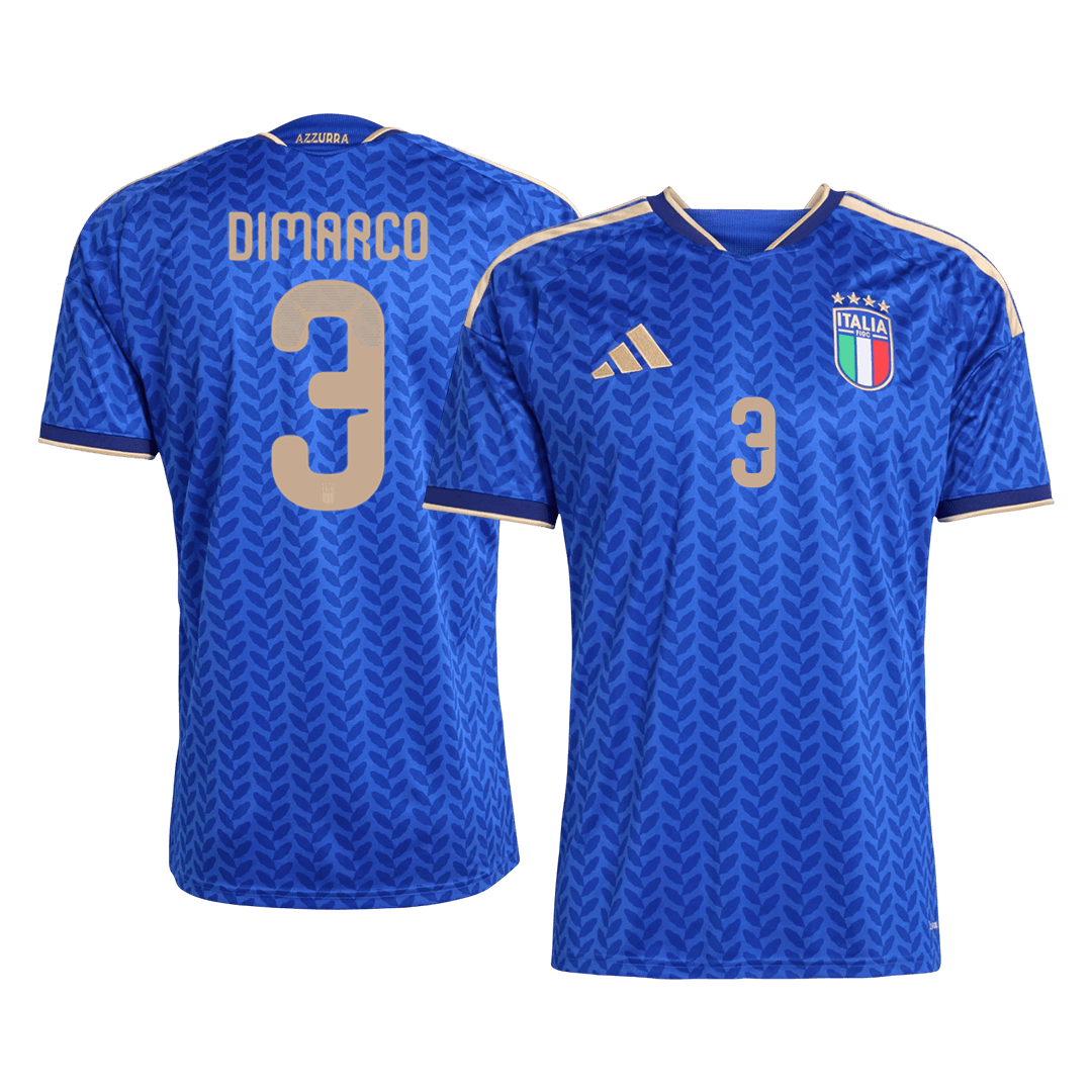 DIMARCO #3 Italy Home Soccer Jersey World Cup 2026 Blue - gojersey