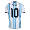 MESSI #10 Argentina Home Soccer Jersey World Cup 2026 Blue&White - gojersey