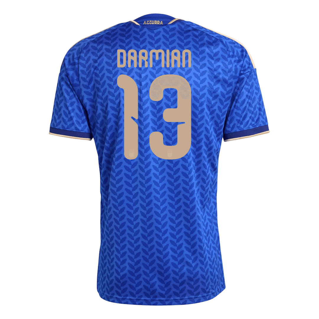 DARMIAN #13 Italy Home Soccer Jersey World Cup 2026 Blue - gojersey