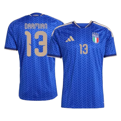 DARMIAN #13 Italy Home Soccer Jersey World Cup 2026 Blue - gojersey