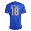 BARELLA #18 Italy Home Soccer Jersey World Cup 2026 Blue - gojersey