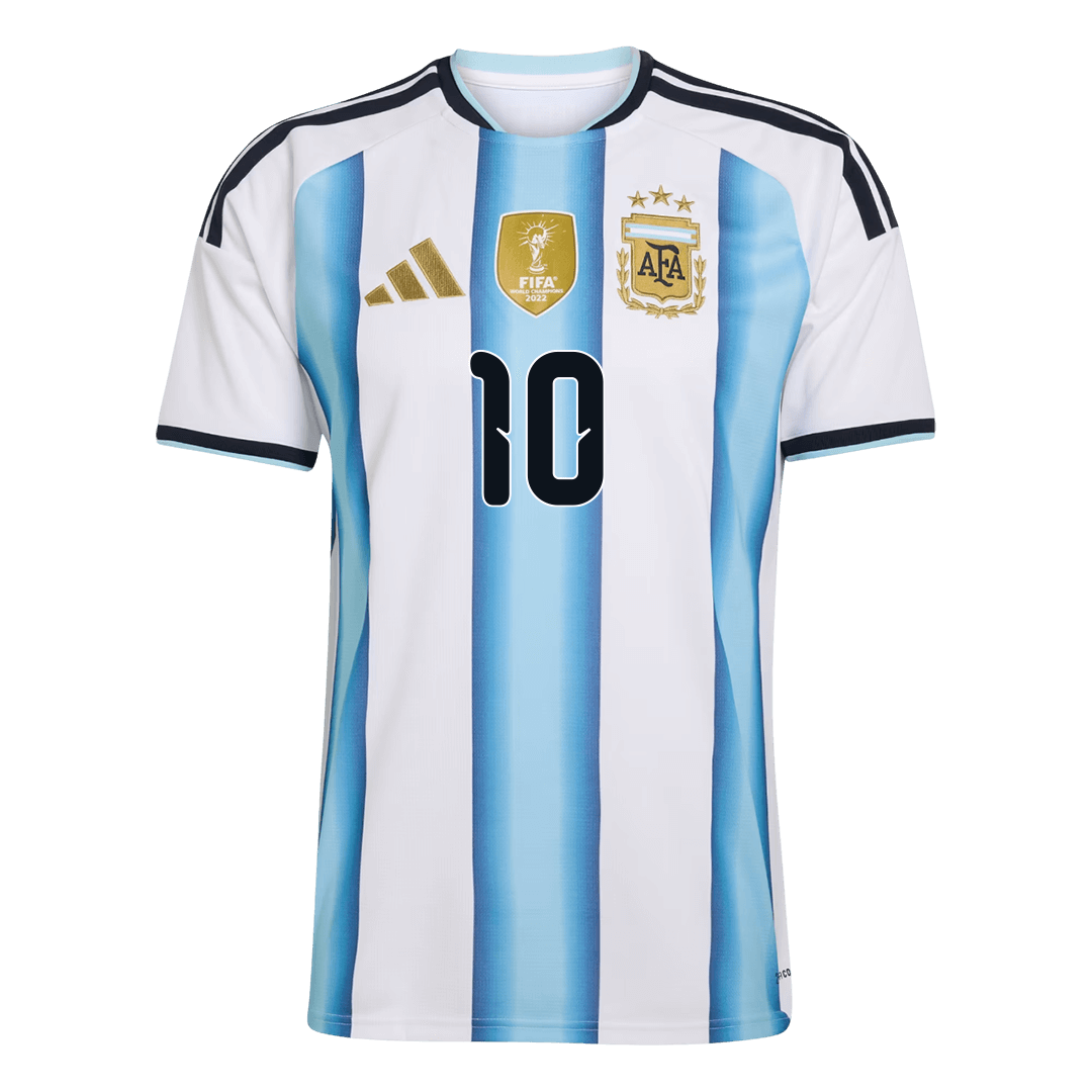 MESSI #10 Argentina Home Soccer Jersey World Cup 2026 Blue&White - gojersey