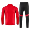 Kid's Arsenal Zipper Sweatshirt Kit(Top+Pants) 25/26 Red - gojersey