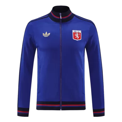 25/26 Olympique Lyonnais Training Jacket Blue - gojersey