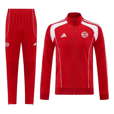 Bayern Munich Training Kit 2025/26 - Red (Jacket+Pants) - gojersey