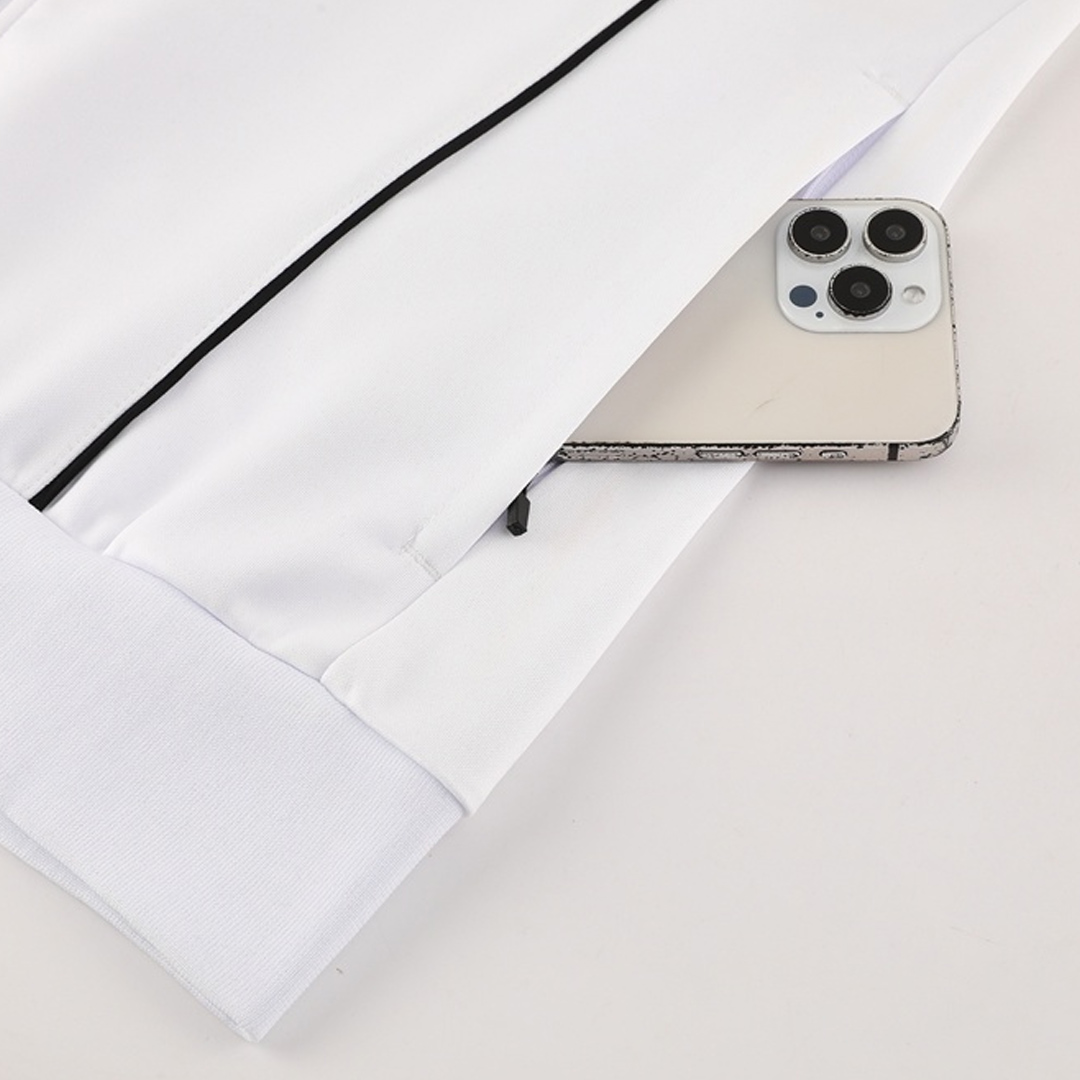 AC Milan Training Kit 2025/26 - White (Jacket+Pants) - gojersey