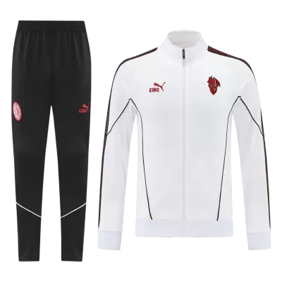 AC Milan Training Kit 2025/26 - White (Jacket+Pants) - gojersey