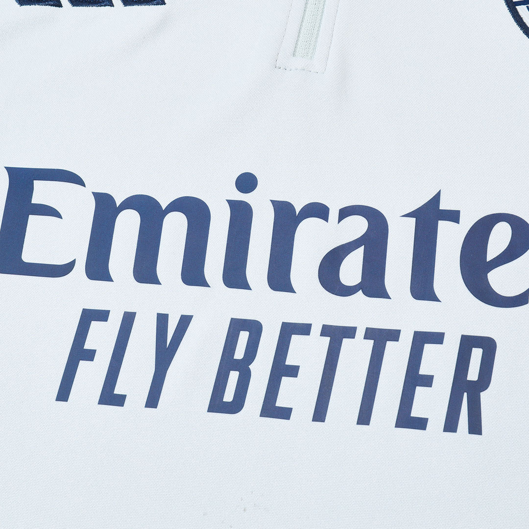 Arsenal Sweatshirt Kit 2025/26 - White (Top+Pants) - gojersey