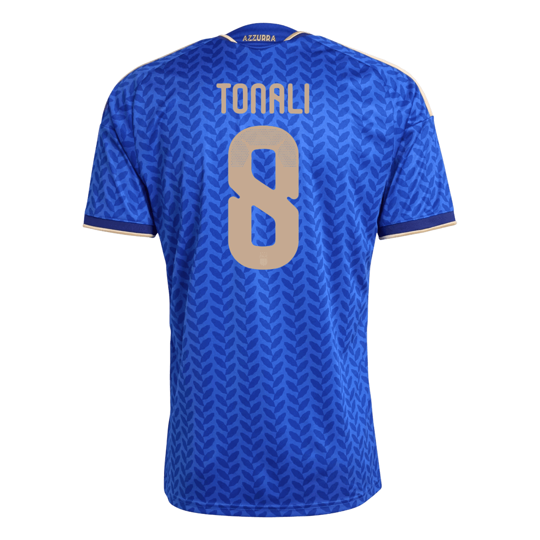 TONALI #8 Italy Home Soccer Jersey World Cup 2026 Blue - gojersey