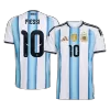 MESSI #10 Argentina Home Soccer Jersey World Cup 2026 Blue&White - gojersey