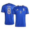 TONALI #8 Italy Home Soccer Jersey World Cup 2026 Blue - gojersey